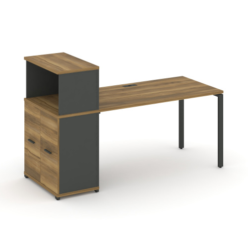 Стол офисный с опорным распашным шкафом Concept CN.SP-225