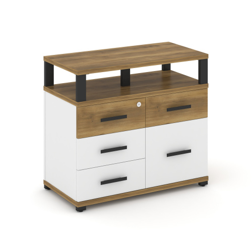 Тумба приставная с 4 ящиками Concept CN.TSP-012 B