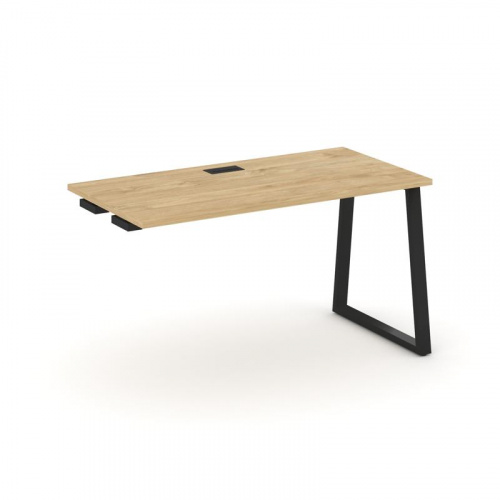 Style Project Стол-приставка к опор. элем. SN-6T1.OPRS-022 Акация Лорка/Металл Антрацит/Заглушка Пла