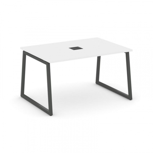 Style Project Стол переговорный SN-4T1.SPRG-003 Акация Лорка/Металл Антрацит/Заглушка Металл Антраци фото 26