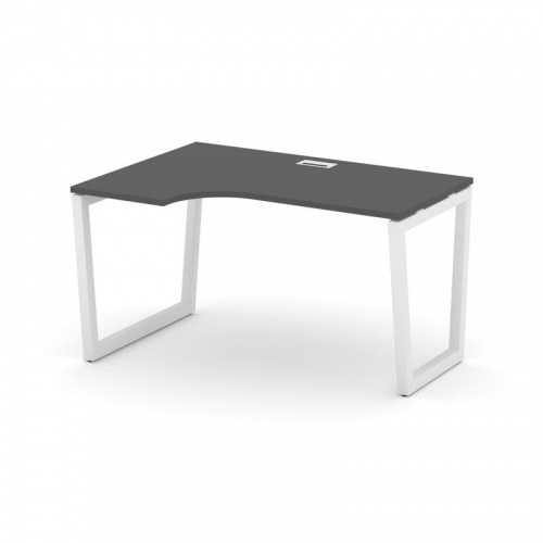 Style Project Стол рабочий эргоном. SN-5T2.SPA-002(L) Акация Лорка/Металл Антрацит/Заглушка Пластик фото 19