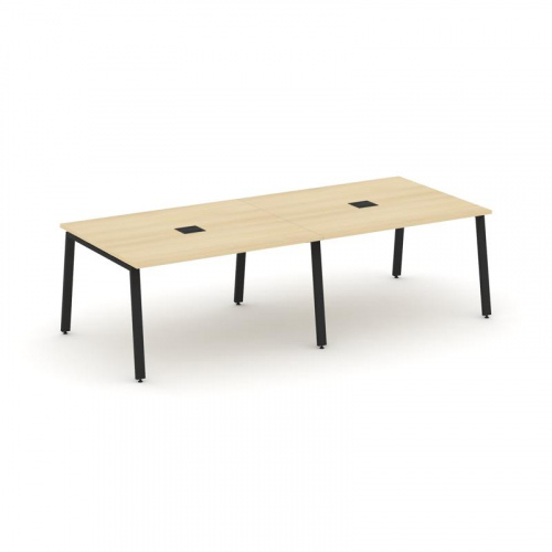 Style Project Стол переговорный SN-6A.SPRG-044 Вяз Благородный/Металл Антрацит 3160*1180*750 фото 14