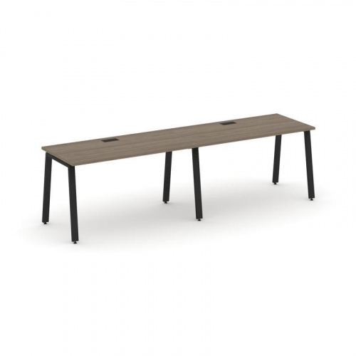 Style Project Рабочая станция 1 сторон. SN-6A.ORS-024 Дуб Табак/Металл Антрацит 3160*800*750