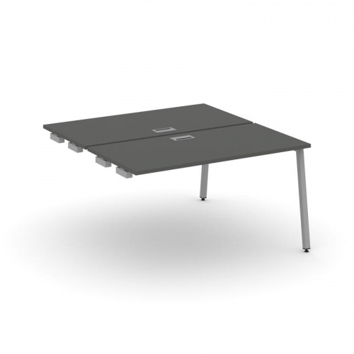 Style Project Стол-приставка к опор. элем. SN-4A.DPRS-011 Дуб Наварра/Металл Белый 980*1432*750 фото 6