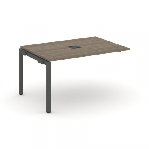 Style Project Проходной наб. элем. перег. стола SN-5P.NSPRG-003 Вяз Благородный/Металл Черный 1380*9 фото 10