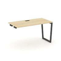 Style Project Стол-приставка к опор. элем. SN-4T2.OPRS-024 Акация Лорка/Металл Антрацит/Заглушка Пла