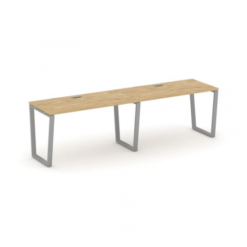 Style Project Рабочая станция 1 сторон. SN-6T2.ORS-001 Акация Лорка/Металл Антрацит/Заглушка Пластик фото 2