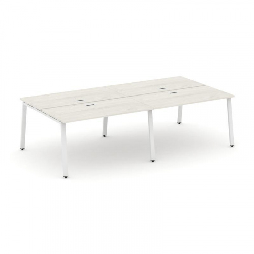 Style Project Рабочая станция 2-х сторон. SN-6A.DRS-034 Вяз Благородный/Металл Антрацит 3160*1232*75 фото 15