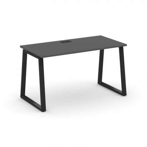 Style Project Стол письменный SN-6T1.SP-023 Акация Лорка/Металл Антрацит/Заглушка Пластик Черный 138 фото 4