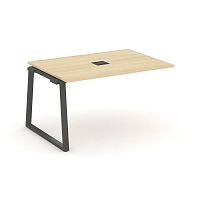 Style Project Проходной наб. элем. перег. стола SN-6T1.NSPRG-004 Акация Лорка/Металл Антрацит/Заглуш