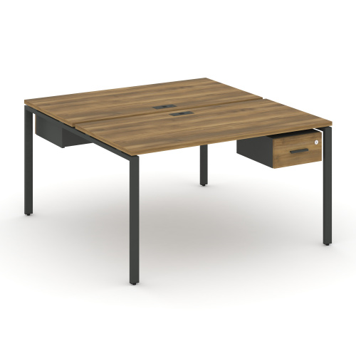 Бенч-система на 2 места с подвесными тумбами Concept CN.DRS-109