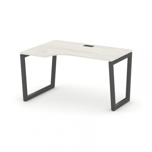 Style Project Стол рабочий эргоном. SN-5T2.SPA-002(L) Акация Лорка/Металл Антрацит/Заглушка Пластик фото 24