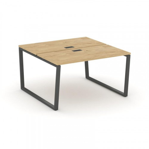 Style Project Рабочая станция 2-х сторон. SN-6T2.DRS-003 Акация Лорка/Металл Антрацит/Заглушка Пласт фото 22