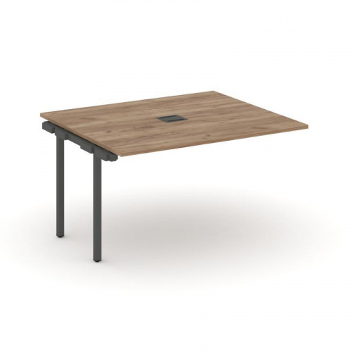 Style Project Проходной наб. элем. перег. стола SN-4P.NSPRG-033 Дуб Табак/Металл Антрацит 1380*1180* фото 28