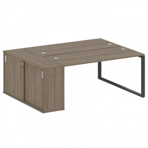 Бенч-система с шкафом-купе на О-обр. м/к Metal System БО.РС-СШК-1.4 фото 2