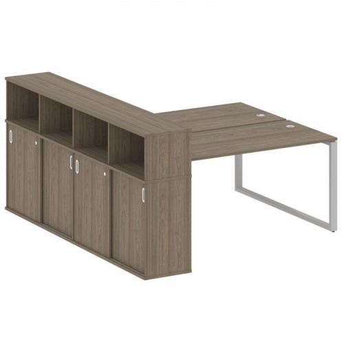 Бенч-система с шкафом-купе на О-обр. м/к Metal System БО.РС-СШК-4.4 фото 11