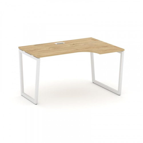 Style Project Стол рабочий эргоном. SN-4T2.SPA-021(R) Акация Лорка/Металл Антрацит/Заглушка Пластик фото 3 Style Project Стол рабочий эргоном. SN-4T2.SPA-021(R) Акация Лорка/Металл Антрацит/Заглушка Пластик фото 3