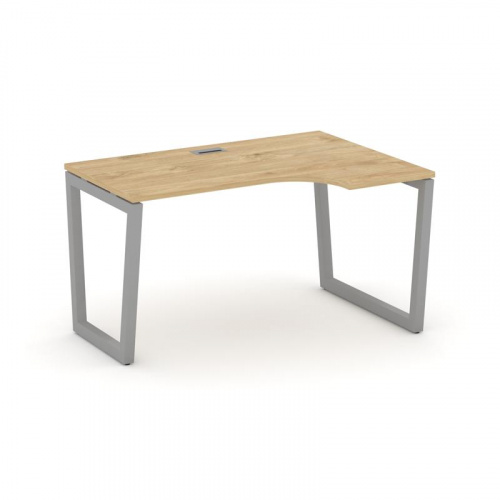 Style Project Стол рабочий эргоном. SN-5T2.SPA-001(R) Акация Лорка/Металл Антрацит/Заглушка Пластик фото 2 Style Project Стол рабочий эргоном. SN-5T2.SPA-001(R) Акация Лорка/Металл Антрацит/Заглушка Пластик фото 2