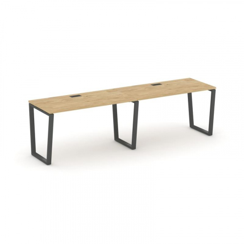 Style Project Рабочая станция 1 сторон. SN-6T2.ORS-001 Акация Лорка/Металл Антрацит/Заглушка Пластик фото 22