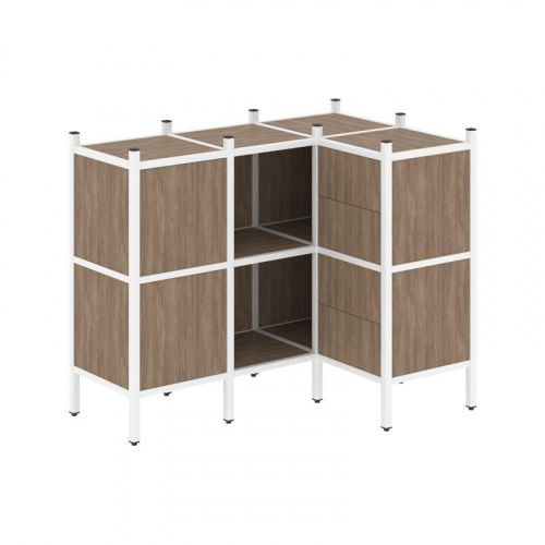 Стеллаж офисный угловой Loft VR.L-28 фото 9 Стеллаж офисный угловой Loft VR.L-28 фото 9