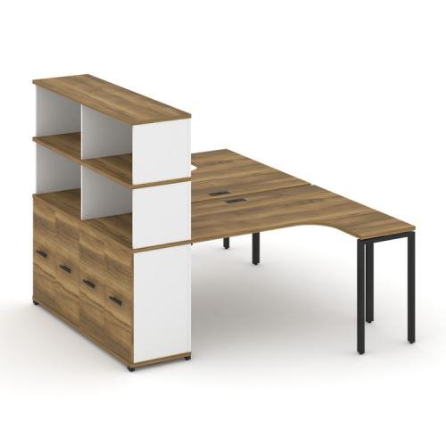 Бенч-система с опорным шкафом-купе с надставкой Concept CN.DSA-221 фото 7 Бенч-система с опорным шкафом-купе с надставкой Concept CN.DSA-221 фото 7