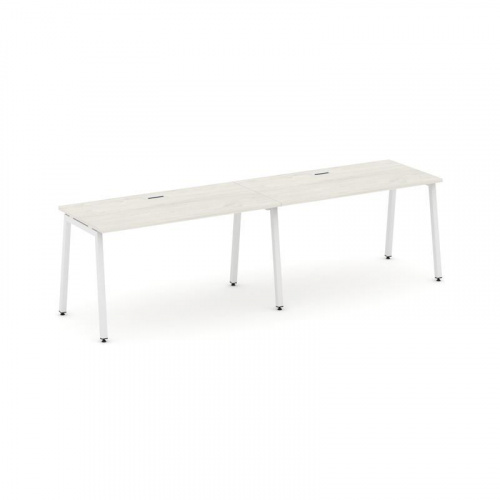 Style Project Рабочая станция 1 сторон. SN-4A.ORS-021 Вяз Благородный/Металл Белый 1960*800*750 фото 18