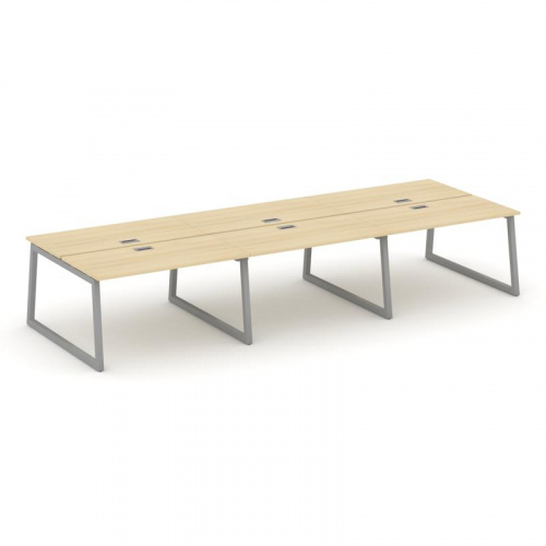 Style Project Рабочая станция 2-х сторон. SN-5T1.DRS-072 Акация Лорка/Металл Антрацит/Заглушка Пласт фото 20