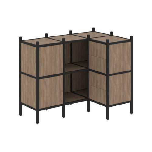 Стеллаж офисный угловой Loft VR.L-28 фото 10 Стеллаж офисный угловой Loft VR.L-28 фото 10