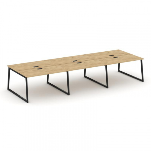 Style Project Рабочая станция 2-х сторон. SN-4T1.DRS-084 Акация Лорка/Металл Антрацит/Заглушка Пласт Style Project Рабочая станция 2-х сторон. SN-4T1.DRS-084 Акация Лорка/Металл Антрацит/Заглушка Пласт