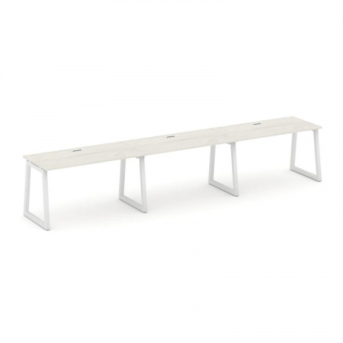 Style Project Рабочая станция 1 сторон. SN-5T1.ORS-044 Акация Лорка/Металл Антрацит/Заглушка Пластик фото 13