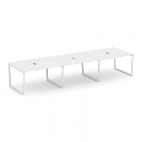 Style Project Стол переговорный SN-6T2.SPRG-052 Акация Лорка/Металл Антрацит/Заглушка Металл Антраци фото 17