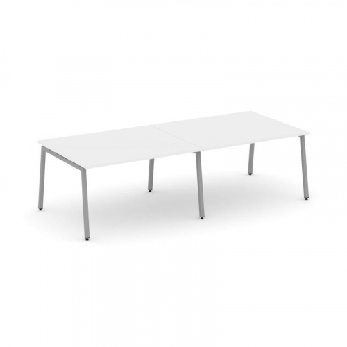 Style Project Стол переговорный SN-4A.SPRG-042.3 Белый/Металл Антрацит 2360*1180*750 фото 2