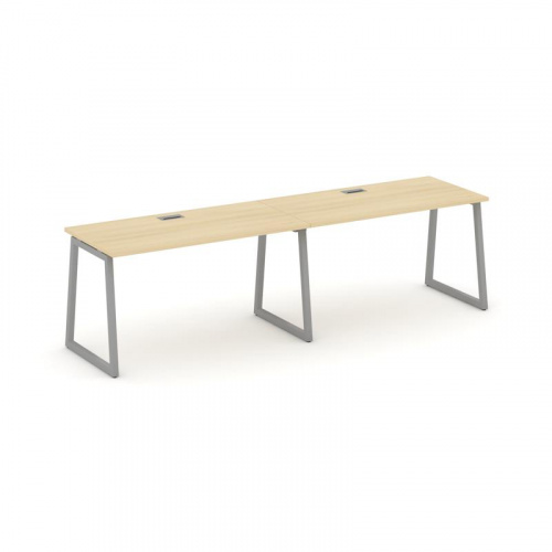 Style Project Рабочая станция 1 сторон. SN-4T1.ORS-021 Акация Лорка/Металл Антрацит/Заглушка Пластик фото 26