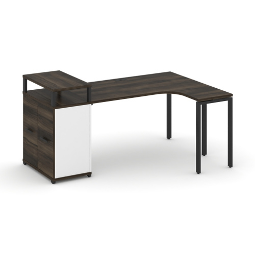Стол эргономичный с опорным распашным шкафом Concept CN.SA-211(R)