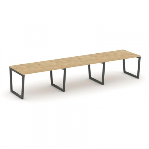 Style Project Стол переговорный SN-5T2.SPRG-022.3 Акация Лорка/Металл Антрацит 3540*980*750 фото 22