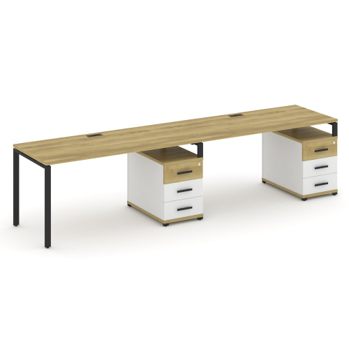 Бенч-система на 2 места с 2 опорными тумбами Concept CN.ORS-312 фото 6