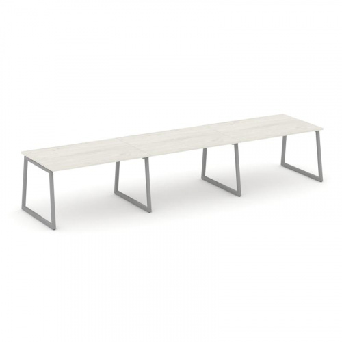 Style Project Стол переговорный SN-4T1.SPRG-022.3 Акация Лорка/Металл Антрацит 3540*980*750 фото 12