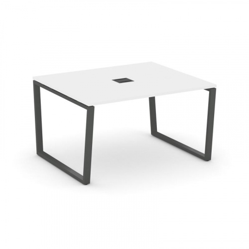 Style Project Стол переговорный SN-6T2.SPRG-032 Акация Лорка/Металл Антрацит/Заглушка Металл Антраци фото 26