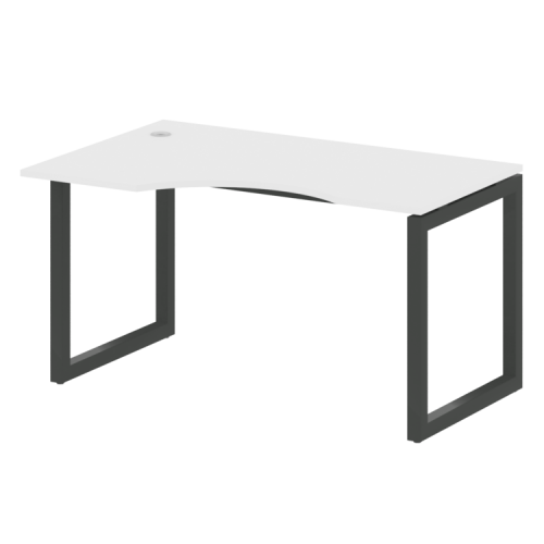 Стол криволинейный левый на О-обр. м/к Metal System Quattro 50БО.СА-2 (L) фото 7