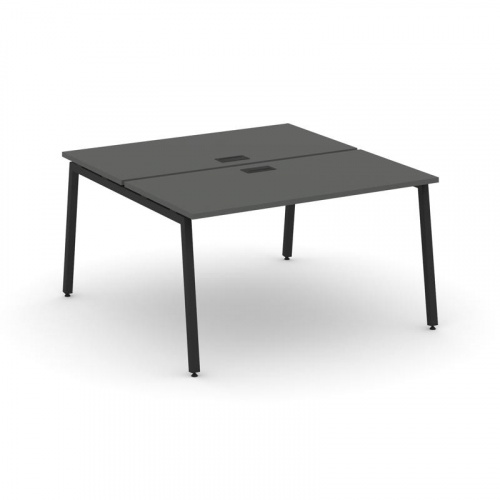 Style Project Рабочая станция 2-х сторон. SN-4A.DRS-011 Белый/Металл Антрацит 980*1432*750 фото 14