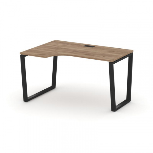 Style Project Стол рабочий эргоном. SN-6T2.SPA-001(L) Акация Лорка/Металл Антрацит/Заглушка Пластик фото 9 Style Project Стол рабочий эргоном. SN-6T2.SPA-001(L) Акация Лорка/Металл Антрацит/Заглушка Пластик фото 9