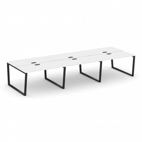 Style Project Рабочая станция 2-х сторон. SN-6T2.DRS-061 Акация Лорка/Металл Антрацит/Заглушка Пласт фото 8