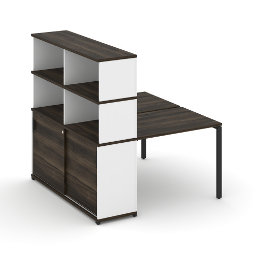 Бенч-система с опорным шкафом-купе с надставкой Concept CN.DRS-241 фото 9