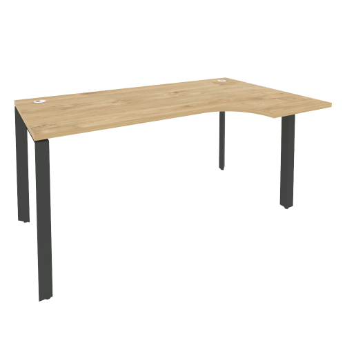 Стол эргономичный на П-обр. м/к Onix O.MP-SA-1 (R) фото 8