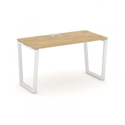 Style Project Стол письменный SN-6T2.SP-025 Акация Лорка/Металл Антрацит/Заглушка Пластик Черный 178 фото 3