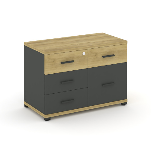 Тумба приставная с 2 ящиками Concept CN.TSP-010 A