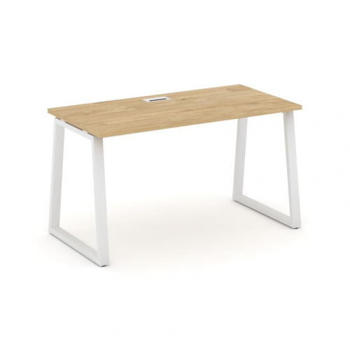 Style Project Стол письменный SN-6T1.SP-023 Акация Лорка/Металл Антрацит/Заглушка Пластик Черный 138 фото 3