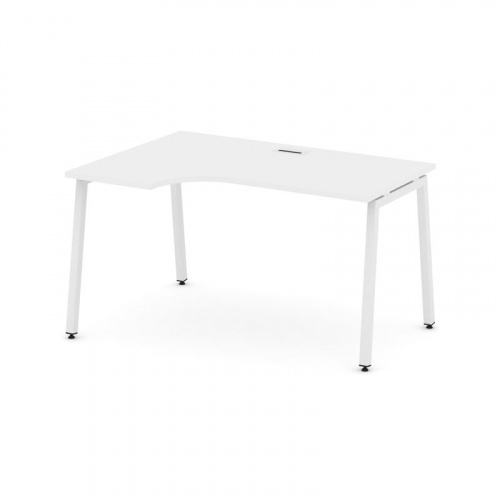 Style Project Стол рабочий эргоном. SN-4A.SPA-021(L) Антрацит/Металл Антрацит 1380*800/980*750 фото 19