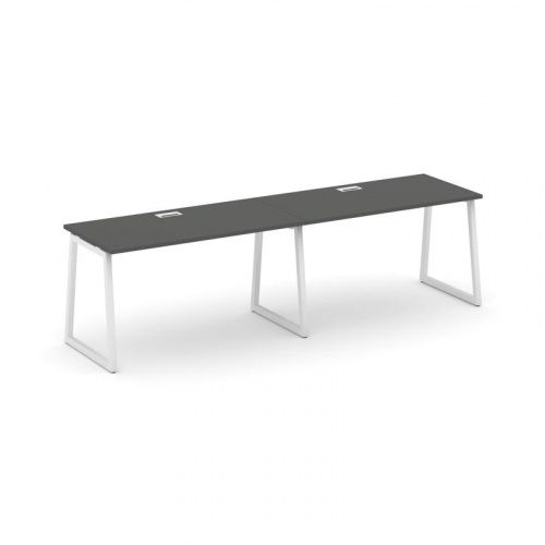 Style Project Рабочая станция 1 сторон. SN-4T1.ORS-021 Акация Лорка/Металл Антрацит/Заглушка Пластик фото 24