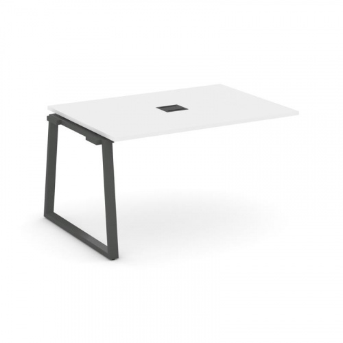 Style Project Проходной наб. элем. перег. стола SN-6T1.NSPRG-004 Акация Лорка/Металл Антрацит/Заглуш фото 26